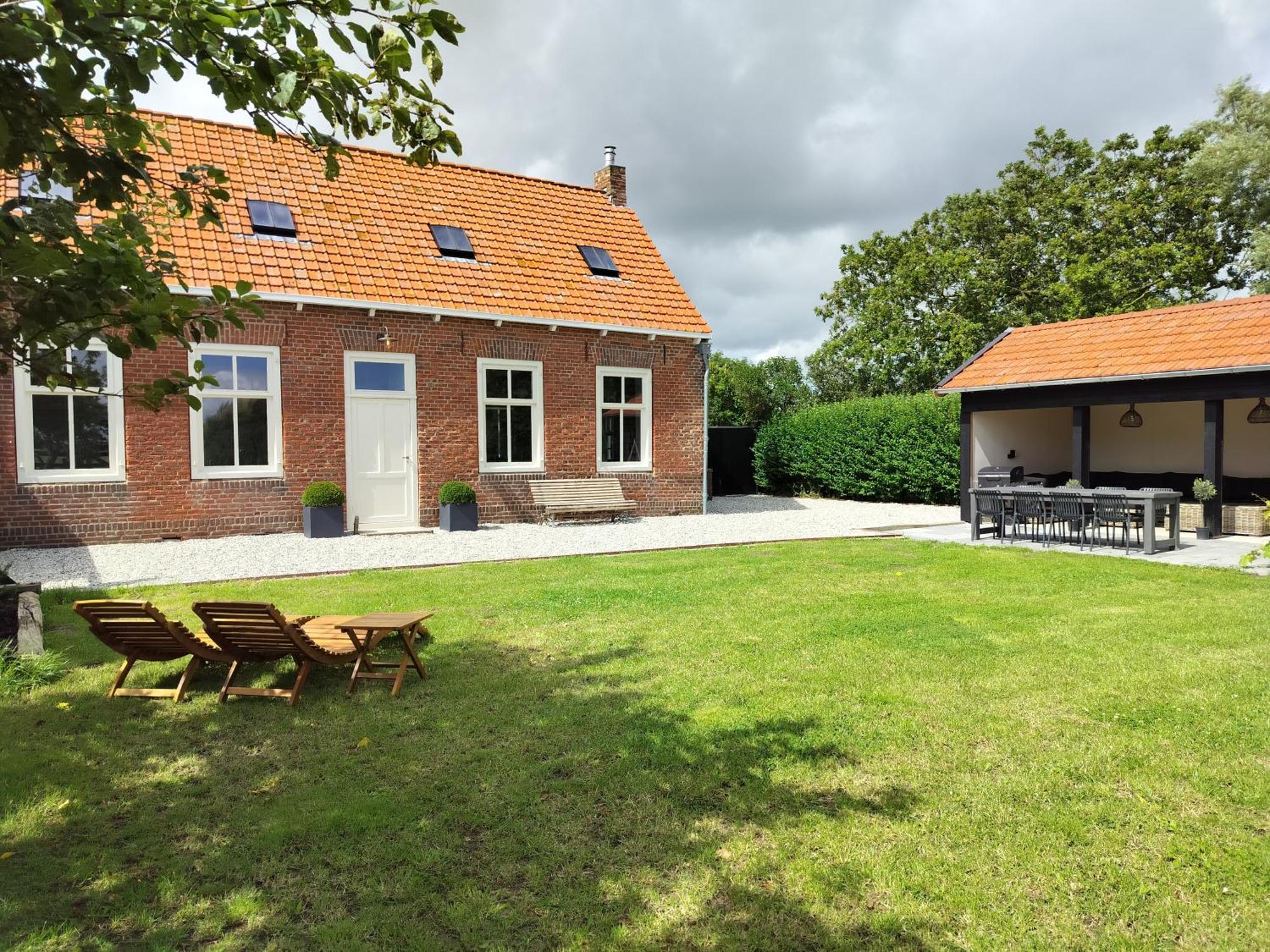 B&B 'Hof Baaiweg' Met Barrelsauna Zoutelande Zewnętrze zdjęcie